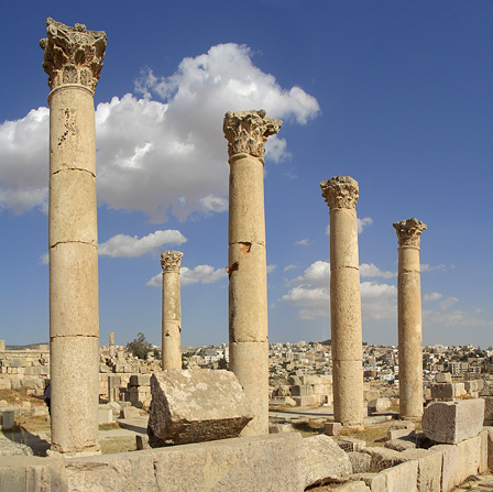 Säulen der Theodorskirche 
